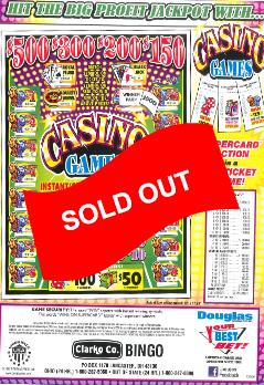 Casino Games - Bingo Supplies - Sale Products