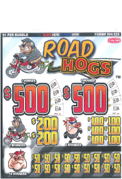 Road Hogs - Bingo Jar Tickets