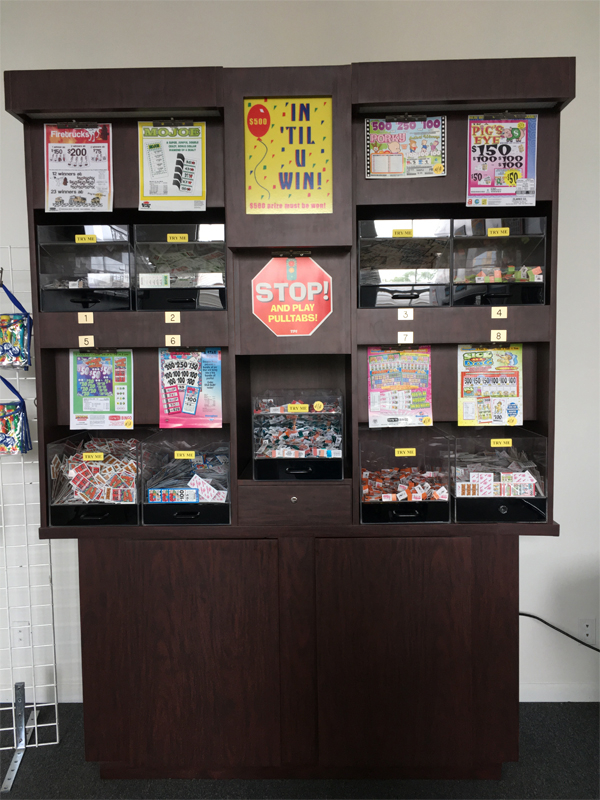 Bingo Display Cabinet for Sale