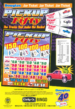 Pickup Fifty - Bingo Jar Tickets