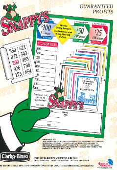 SNAPPY'S 1 Window Seal