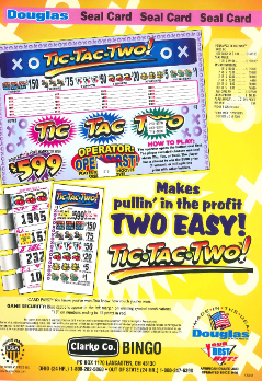 Tic Tac Two - Bingo Supplies - Sale Products